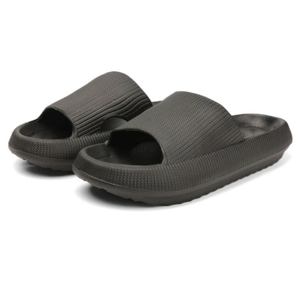 New The Cloudies Original Slides In Black Unisex
